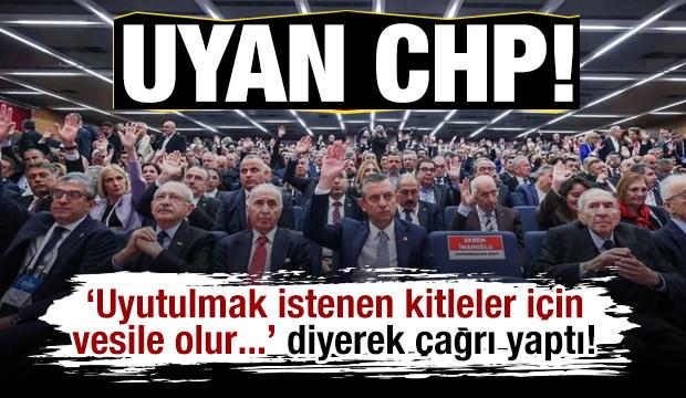 Uyan CHP! Uyanacak mı CHP?