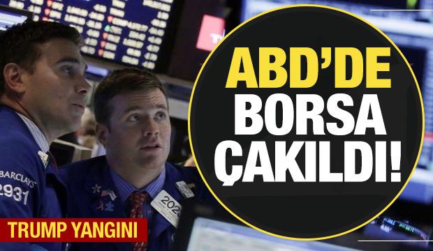 ABD'de borsa çakıldı! Trump'ın FED sözleri ortalığı karıştırdı