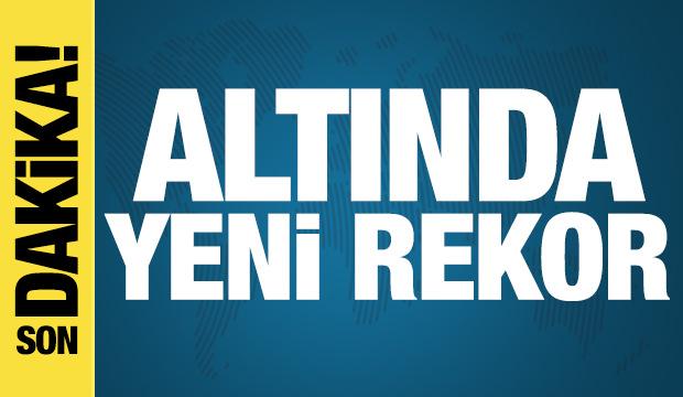 Altın fiyatlarında yeni rekor
