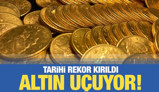Altın tutulamıyor! Yeni günde yeni rekor...İşte fiyatlar