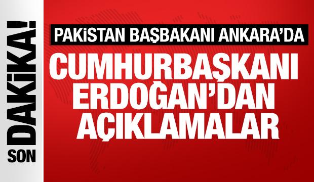 Cumhurbaşkanı Erdoğan ve Pakistan Başbakanı Şerif'ten ile ortak basın toplantısı