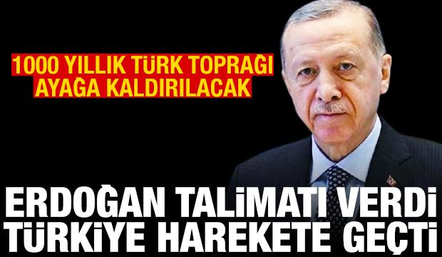 Erdoğan'dan TOKİ'ye talimat! Türkmen Dağı'nı Türkiye ayağa kaldıracak