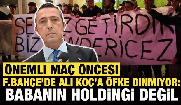 Fenerbahçe'de Ali Koç'a Gaziantep'te büyük tepki: Babanın holdingi değil