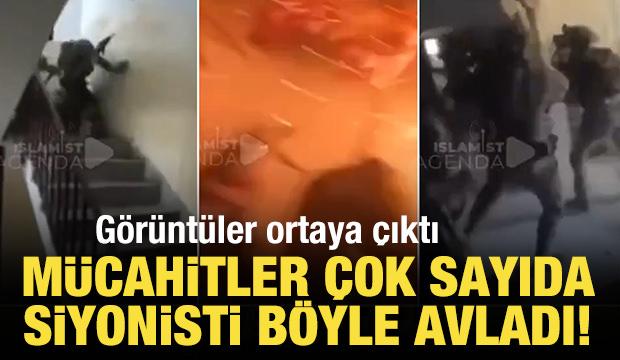 Görüntüler ortaya çıktı: Mücahitler çok sayıda siyonisti böyle avladı!