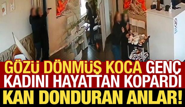 Gözü dönmüş koca genç kadını hayattan kopardı! Kan donduran anlar