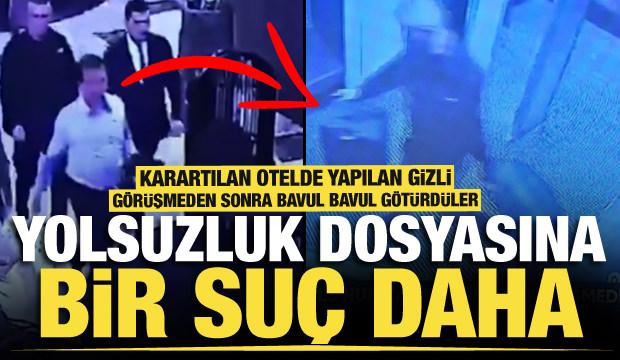 İmamoğlu'nun karartılan toplantısı ifşa oldu! Bavul bavul götürdüler
