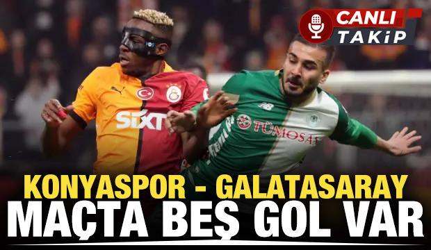 Konyaspor - Galatasaray! İlk 11'ler