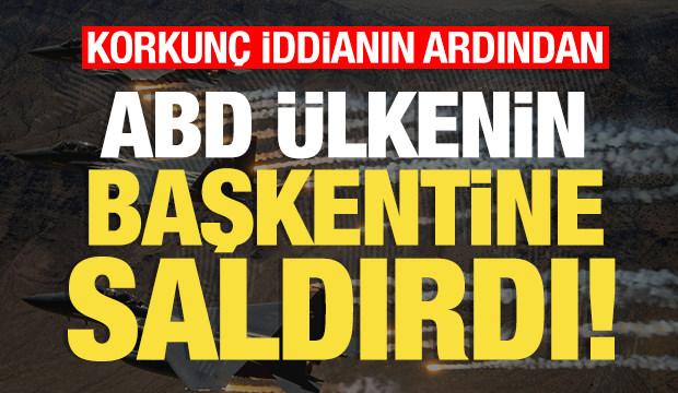 Korkunç kara harekatı iddialarının ardından ABD ülkenin başkentini vurdu!