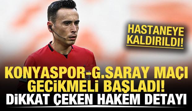Maç başlaması gereken saatte başlamadı! Dikkat çeken hakem detayı