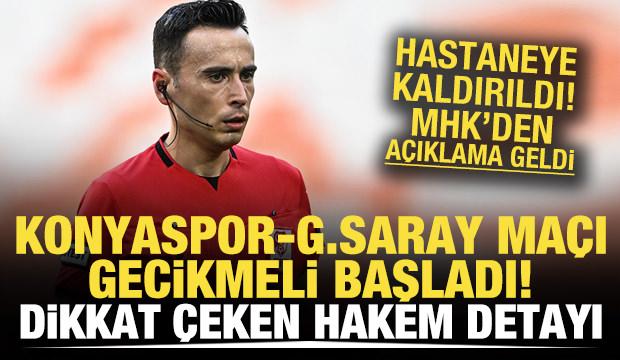 Maç başlaması gereken saatte başlamadı! Dikkat çeken hakem detayı
