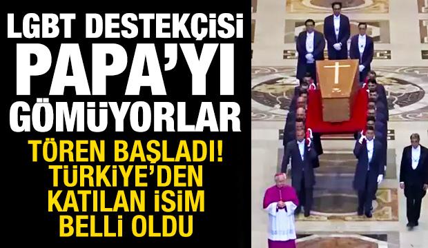 Papa Francis gömülüyor! Türkiye'den cenazeye katılan isim belli oldu