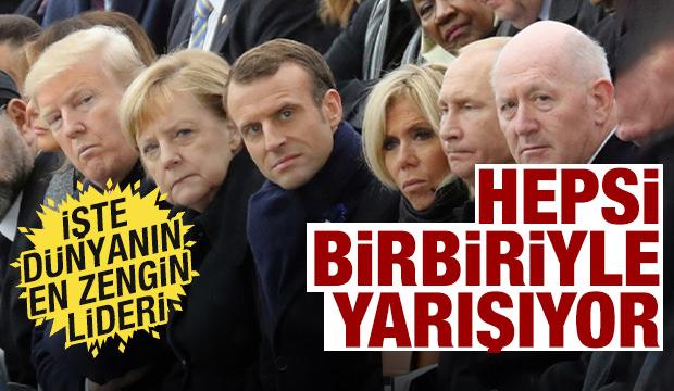 Şok eden liste! İşte dünyanın en zengin siyasi liderleri