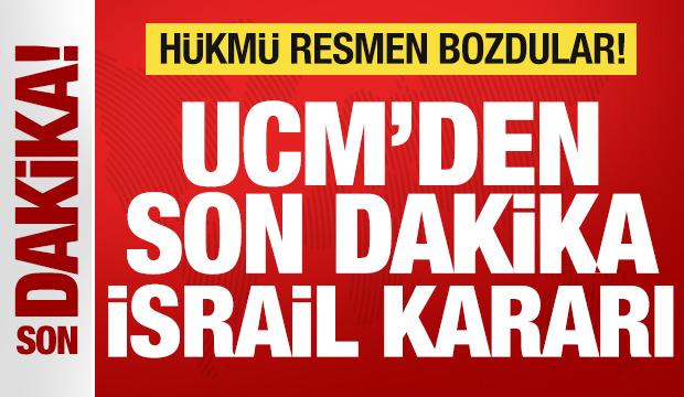 Son dakika: UCM Temyiz Dairesi'nden İsrail kararı! Hükmü resmen bozdular