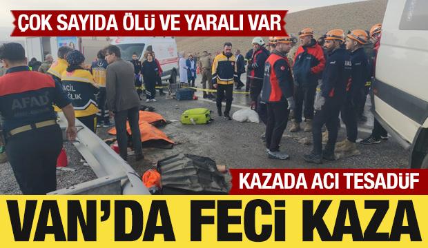 Son Dakika: Van'da feci kaza: 7 kişi öldü, 12 kişi yaralandı