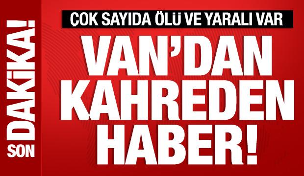 Son Dakika: Van'da feci kaza: 7 kişi öldü, 12 kişi yaralandı