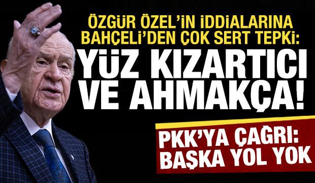 Bahçeli'den son dakika açıklamalar: Özel'e sert tepki, PKK ve DEM Parti'ye çağrı