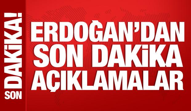 Cumhurbaşkanı Erdoğan'dan KKTC'de önemli açıklamalar