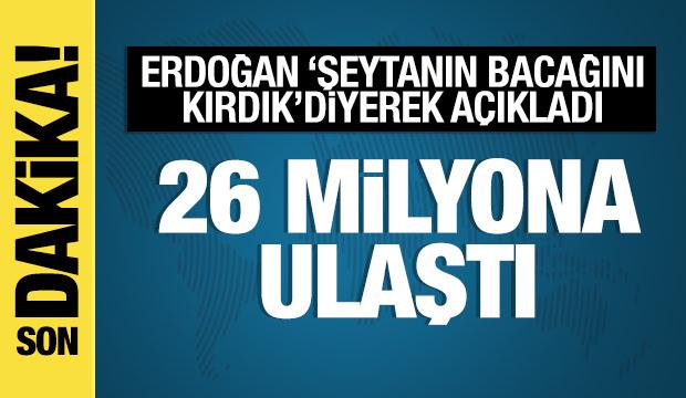 Cumhurbaşkanı Erdoğan'dan önemli açıklamalar