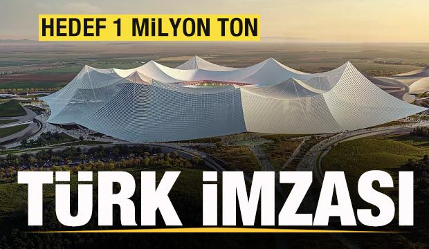 Dünya Kupası'na Türk imzası! Hedef 1 milyon ton