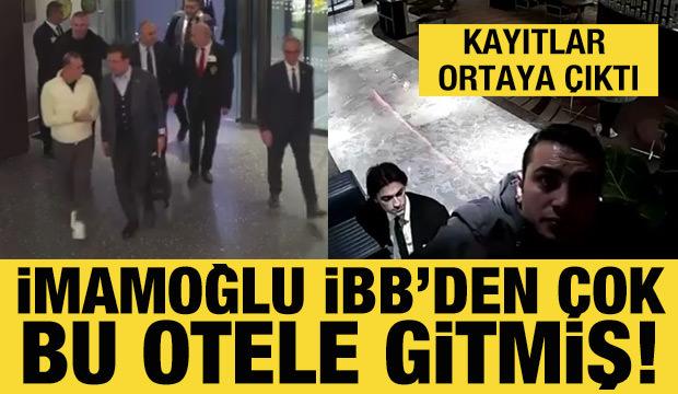 Ekrem İmamoğlu, İBB'den çok bu otele gitmiş: 6 ayda 42 gizli toplantı!