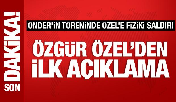 Özgür Özel açıklama yapıyor
