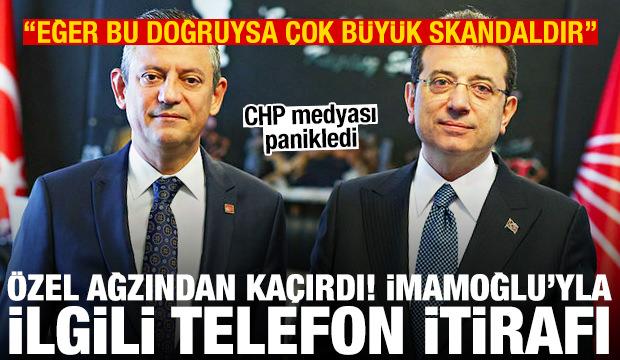 Özgür Özel'den "İmamoğlu cezaevinde telefon kullanıyor" itirafı