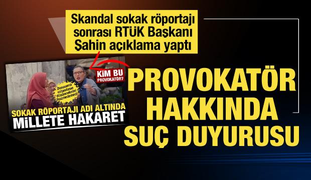 Sokak röportajları için harekete geçildi! RTÜK Başkanı duyurdu
