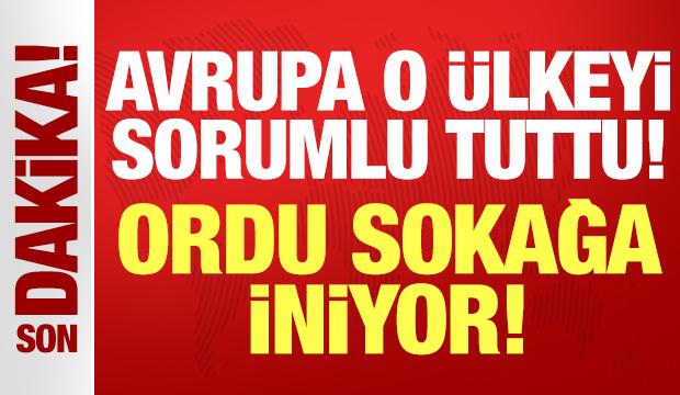 Son dakika: Avrupa elektrik kesintisinden o ülkeyi sorumlu tuttu: Ordu sokağa iniyor!