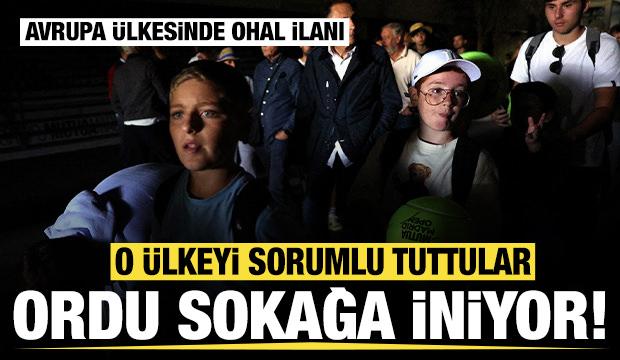 Son dakika: Avrupa elektrik kesintisinden o ülkeyi sorumlu tuttu: Ordu sokağa iniyor!