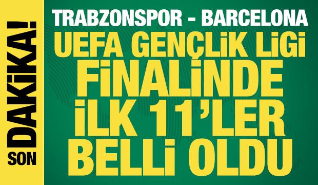 Trabzonspor U19 - Barcelona U19! İlk 11'ler