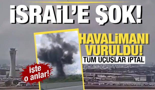  Yemen'deki Husiler, İsrail'de Ben Gurion Havalimanı'nı vurdu