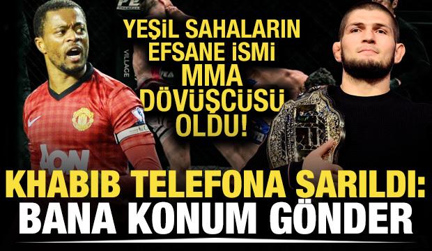 Yeşil sahaların efsanesi MMA dövüşcüsü oldu! Khabib telefona sarıldı: Bana konum gönder
