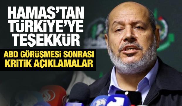 ABD ile görüşmeler sonrası Hamas'tan ilk açıklama: Gazze'de ateşkese hazırız