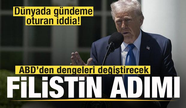 ABD'den dengeleri değiştirecek Filistin adımı! İddia Suudi Arabistan'dan! Gündeme oturdu