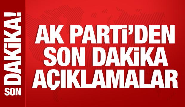 AK Parti Sözcüsü Ömer Çelik'ten önemli açıklamalar