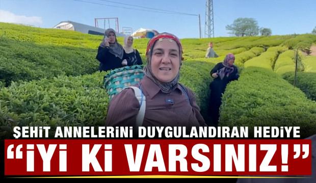 Anneler gününde şehit annelerini  duygulandıran etkinlik
