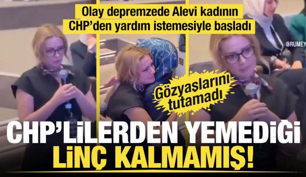 Depremzede Alevi kadın anlattı: CHP'den yardım istedim, kovdular beni