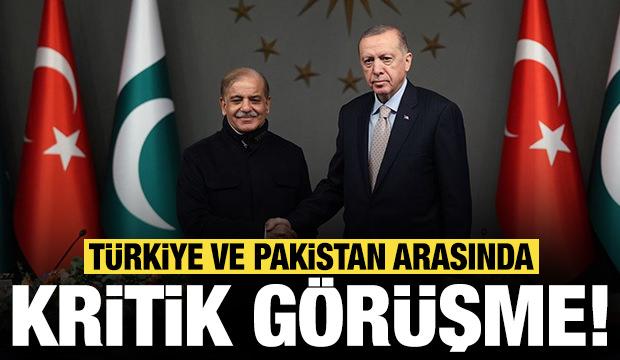 Erdoğan ve Pakistan lideri Şerif arasında kritik görüşme!