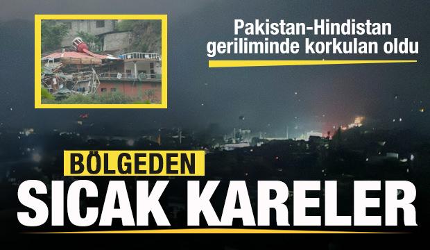 Hindistan-Pakistan savaşı! Bölgeden sıcak kareler