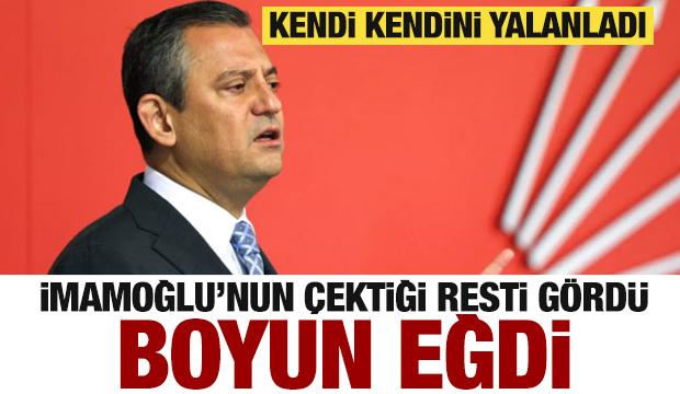 Özgür Özel, Özgür Özel’i yalanlıyor