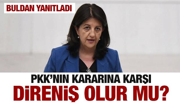 PKK'nın silah bırakma kararına direnenler olur mu? Pervin Buldan'dan net açıklama