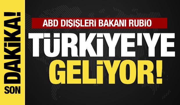 Son dakika... ABD Dışişleri Bakanı Türkiye'ye geliyor!