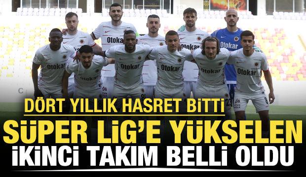Süper Lig'e yükselen ikinci takım belli oldu: 4 yıl sonra geri döndüler