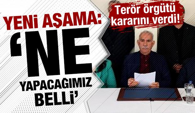 Terör örgütü kararını verdi! 'Terörsüz Türkiye' için yeni aşama: ‘Ne yapacağımız belli’