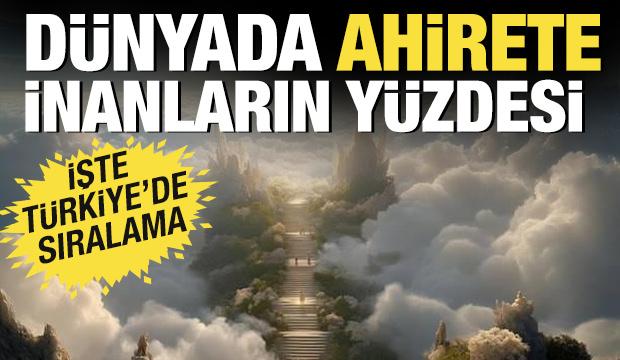 Türkiye'de ahirete inanların yüzdesi ortaya çıktı! İşte dünyadaki sıralama