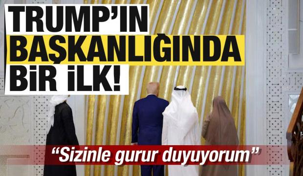 Trump'ın Orta doğu gezisinin son ayağı: Abu Dabi'de en büyük cami