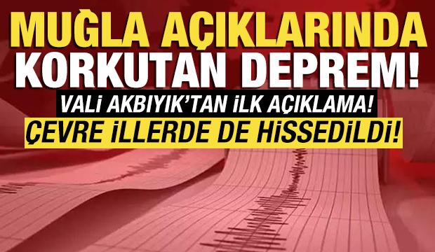 Akdeniz'de 6 büyüklüğünde deprem