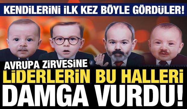 Avrupa Zirvesinde liderlerin bu halleri damga vurdu! Kendilerini ilk kez böyle gördüler...