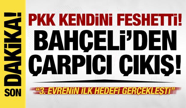 Bahçeli'den terör örgütü PKK'nın tarihi kararı sonrası ilk açıklama!