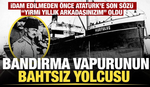 Bandırma Vapurunun bahtsız yolcusu